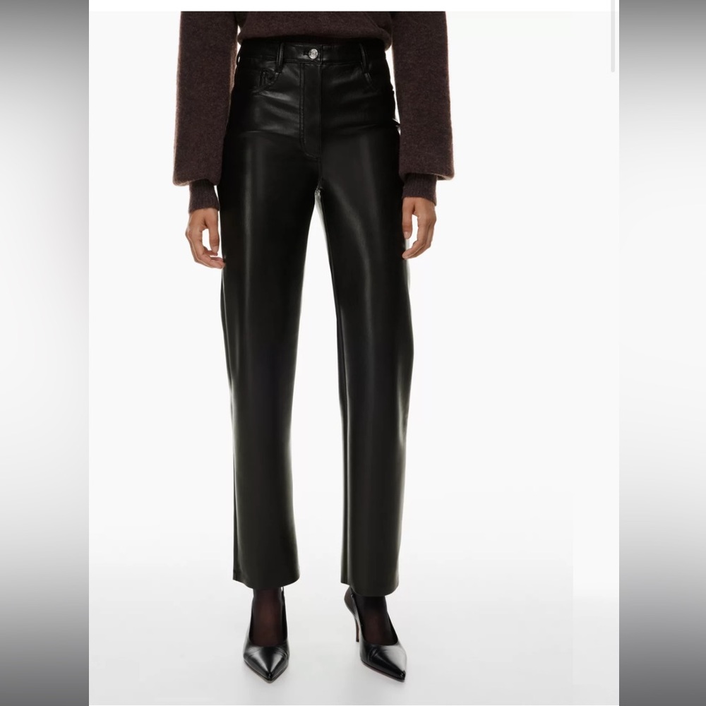 Aritzia - Wilfred Melina Vegan Leather Pant